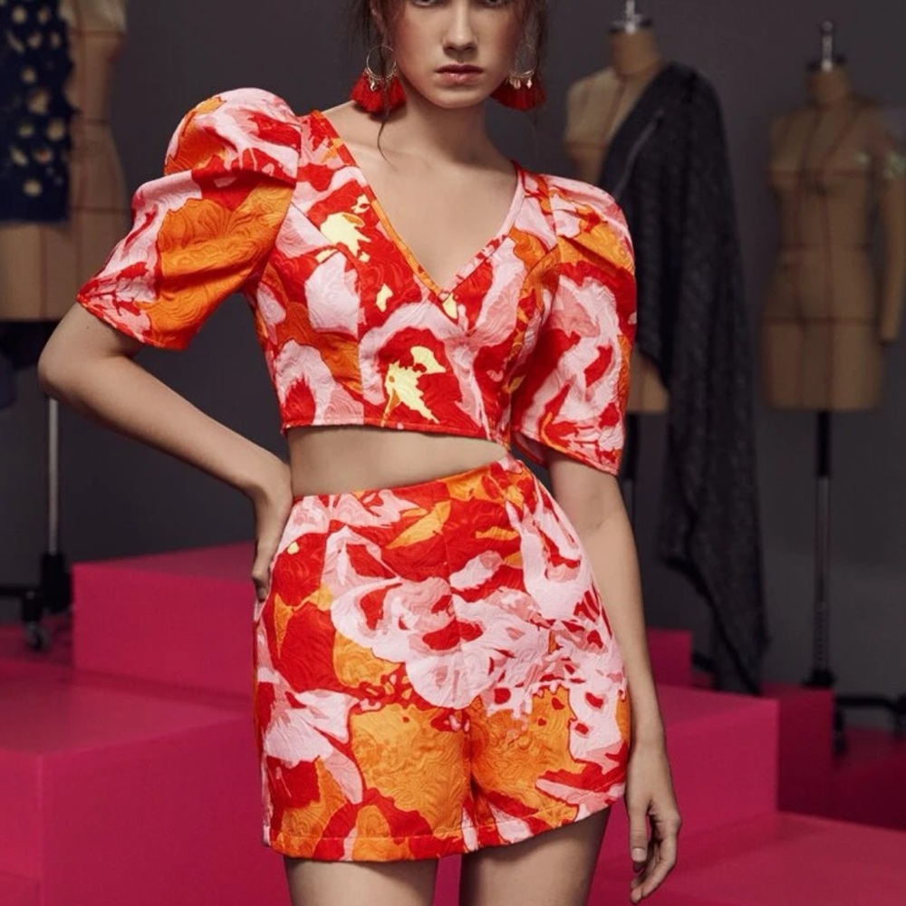 Matching Set !!! Pink and Orange